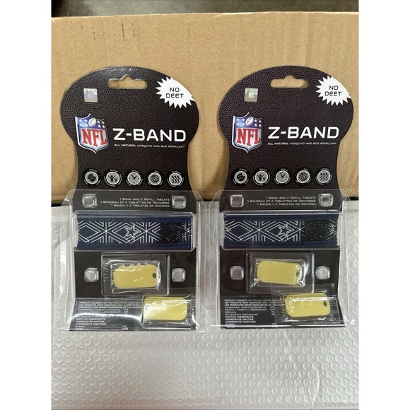 Dallas‎ Cowboys Z Band - 2 For The Price Of One! New NFL - Picture 1 of 2